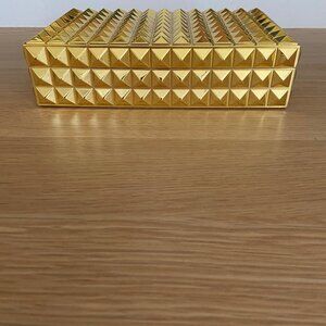 L'objet medium gold pyramid box